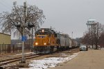 UP 1166 runs parallel to and just on the WI side of the state line approaching Prospect Street